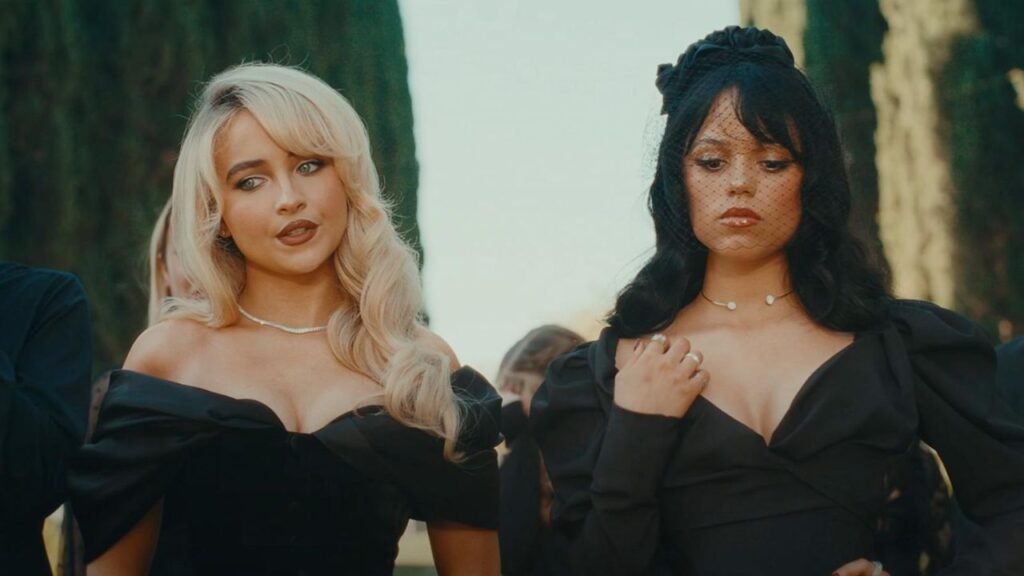 Jenna Ortega and Sabrina Carpenter