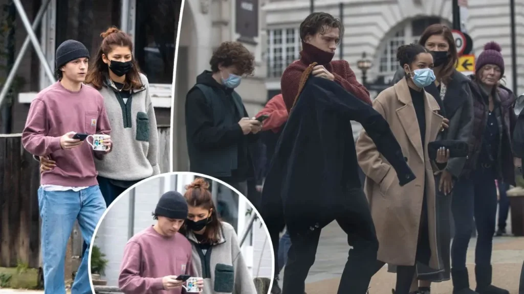 Tom holland and Zendaya