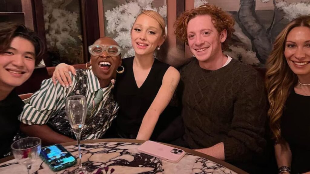 Ariana Grande and Ethan Slater spotted together at NYC dinner