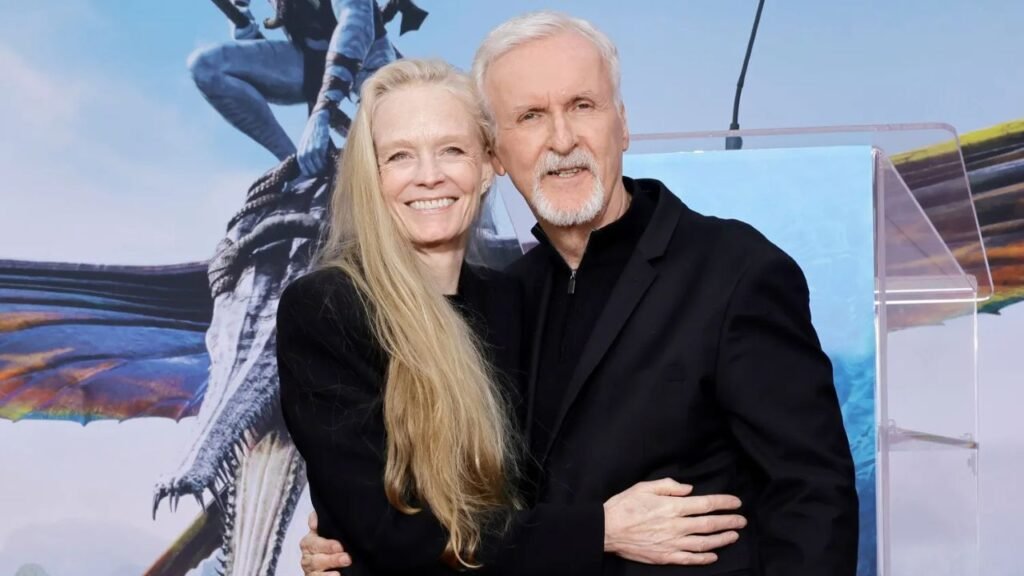 James Cameron Spouse Suzy Amis at Avatar premiere