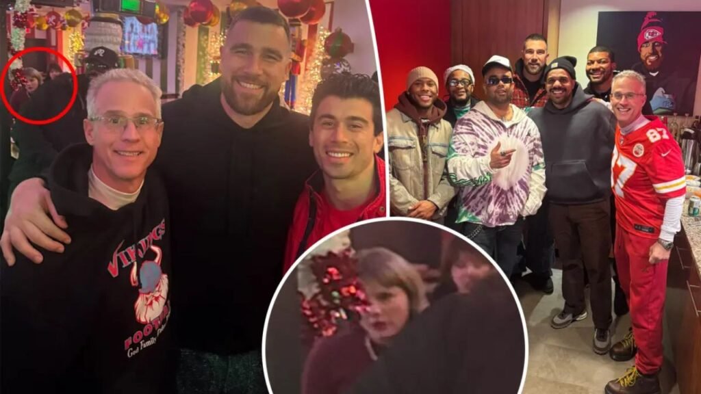 taylor swift at chiefs game after kelce reunion
