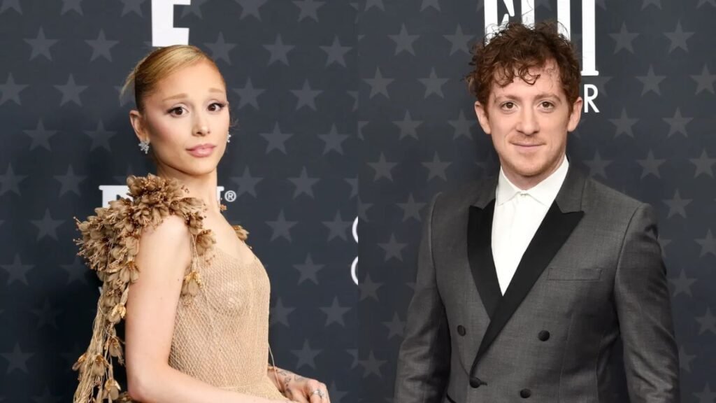 Ariana Grande and Ethan Slater red carpet