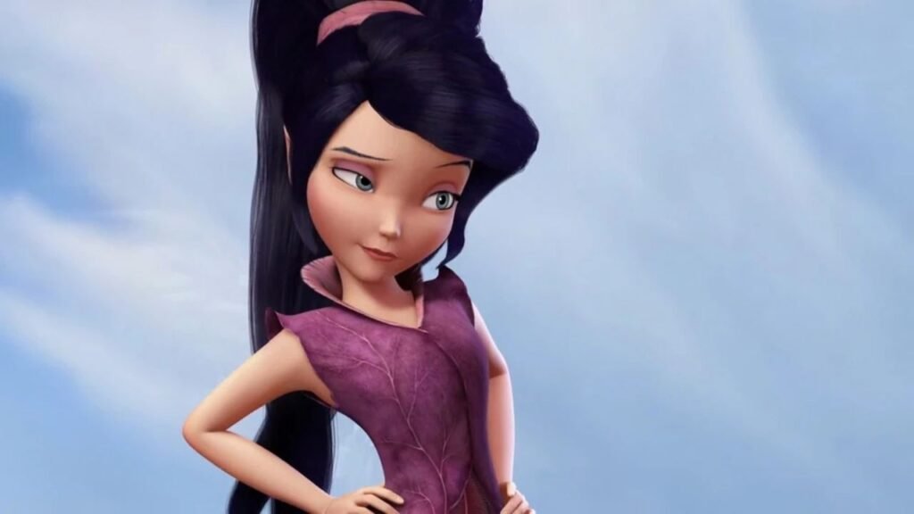 Vidia fast flying fairy from Tinker Bell characters